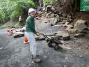 (171) 7/14, 15/2023 <br>New York Long Path rehabilitation <br> on Tallman Mountain - Continues